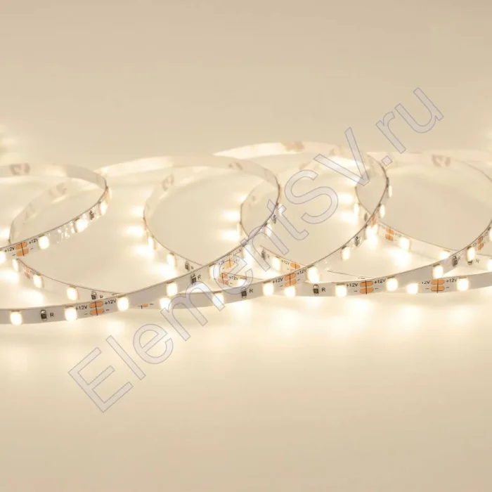 Светодиодная лента LUX class, 2835, 78led/m, Warm White, 12V, IP20, P4, А52