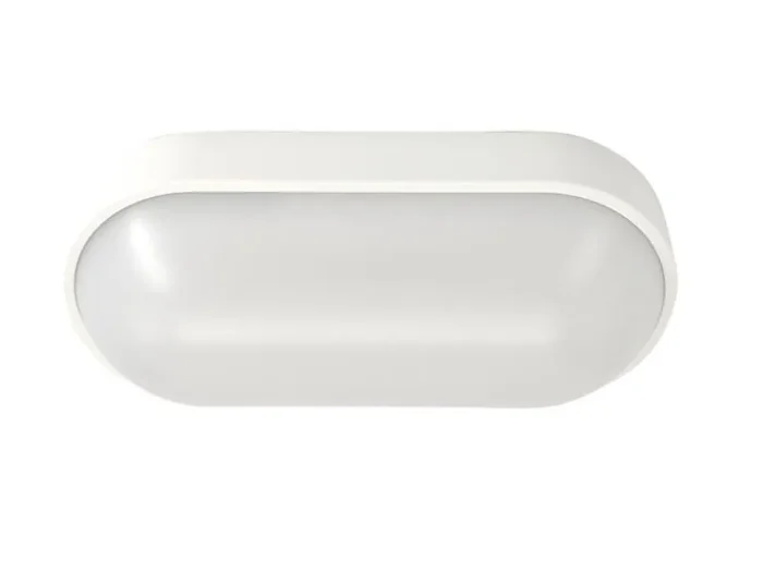 Светильник светодиодный WP 15 C 12W OP 840 W10L22 WH 220х106х60мм 12Вт 4000К IP65 ЖКХ овал. пылевлагозащ. бел. Русский Свет 15071524499