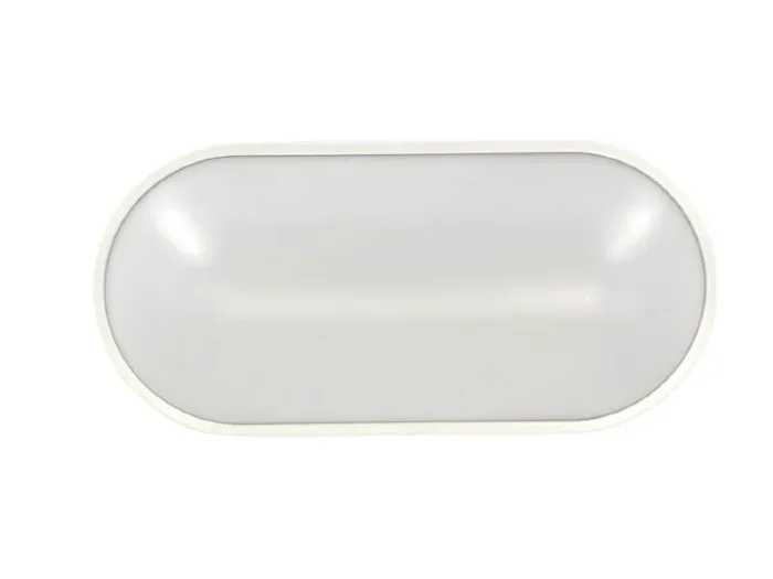 Светильник светодиодный WP 15 C 12W OP 840 W10L22 WH 220х106х60мм 12Вт 4000К IP65 ЖКХ овал. пылевлагозащ. бел. Русский Свет 15071524499