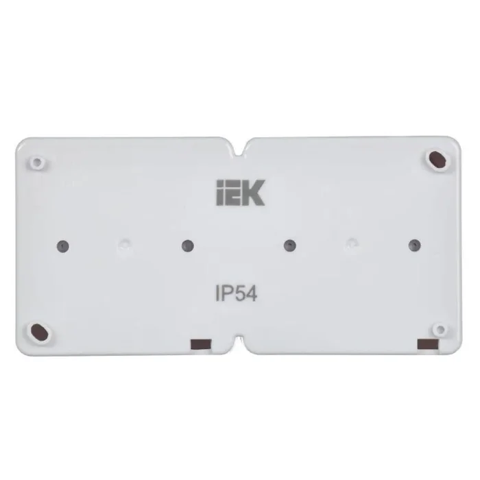 Блок ОП выключатель 1-кл. и розетка с заземл. контактом и крышкой для открытой установки бел. клавиша/дымчатая крышка БГб-22-31-ГПБд IP54 ГЕРМЕС PLUS IEK EBGMP20-K03-31-54-EC