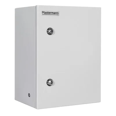 Шкаф монтажный 300x400x150мм IP66 12У Mastermann 00-01020310