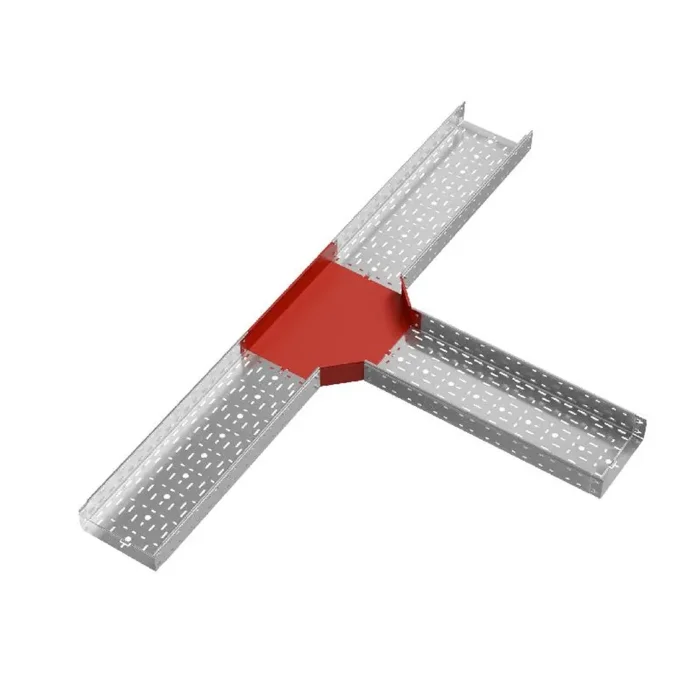 Отвод для лотка Т-образ. 300х100 сталь 1мм &quot;ПЛЮС&quot; TDplus100-300 КМ PL0575