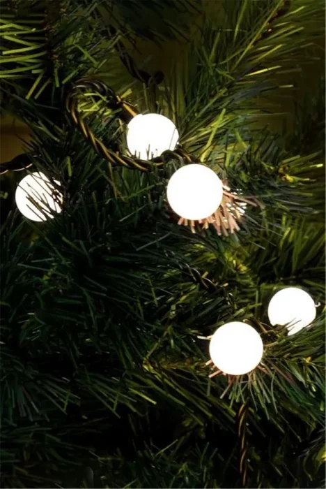 Гирлянда "Шарики" 10м OLDBL070-WW-E 70 тепл. бел. светодиодов соединяемая до 3шт уличная SHLights 4690601049674