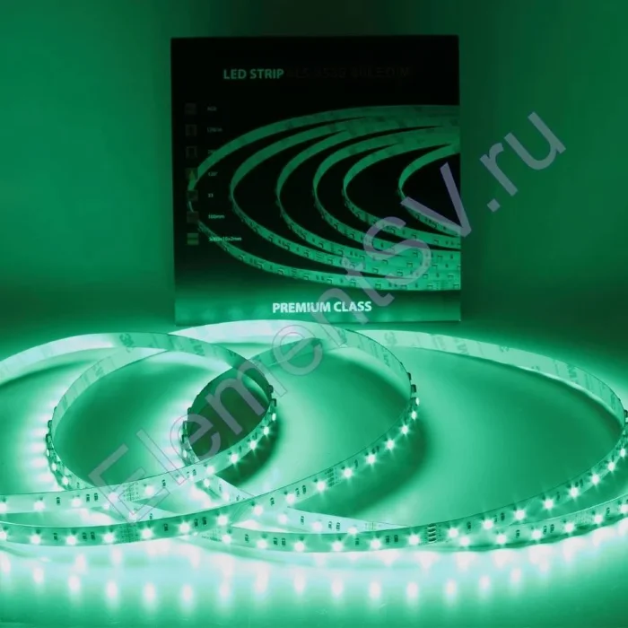 Светодиодная лента Class Premium 3535 60 led/m, RGB, 24V, IP33, А47