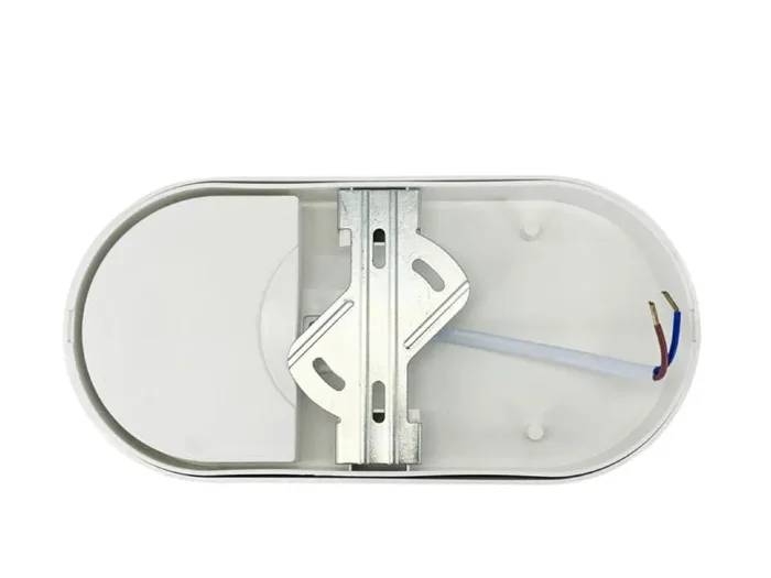 Светильник светодиодный WP 15 C 12W OP 840 W10L22 WH MDM 220х106х60мм 12Вт 4000К IP65 ЖКХ овал. пылевлагозащ. с датчиком движения бел. Русский Свет 15071524500