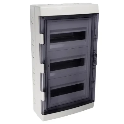 Бокс модульный накладной PDB/W 4036 GR (ЩРН-ПГ-36) IP65 пластик. Pro JazzWay 5072169