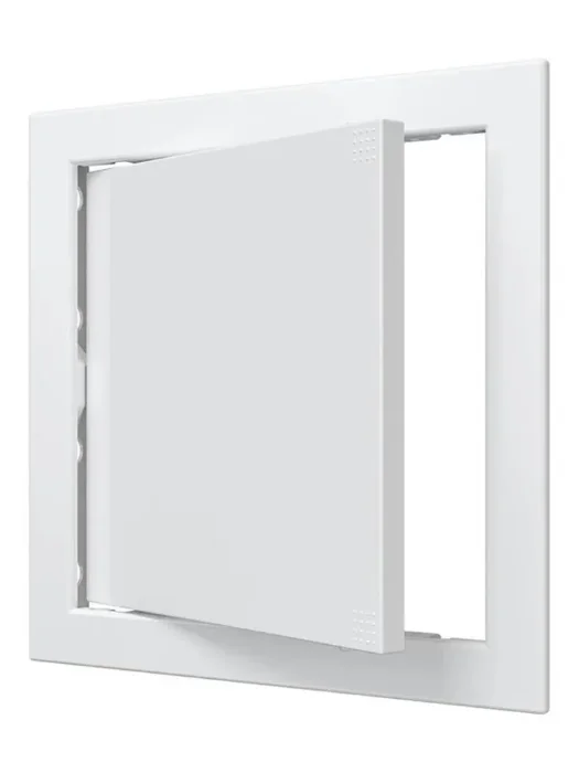 Люк-дверца ревизионный нажимной 218х218мм фланец 196х196мм AURAMAX AD2020