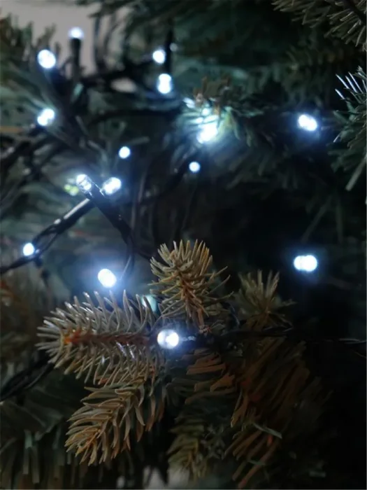 Гирлянда "Нить" LD120-GW-BO 120 бел. светодиодов 12м с контроллером уличная SHLights 4690601045430