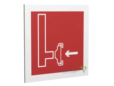 Знак безопасности PP-17174.F08&amp;quot;Пожарный сухотрубный стояк&amp;quot; Белый свет a17183