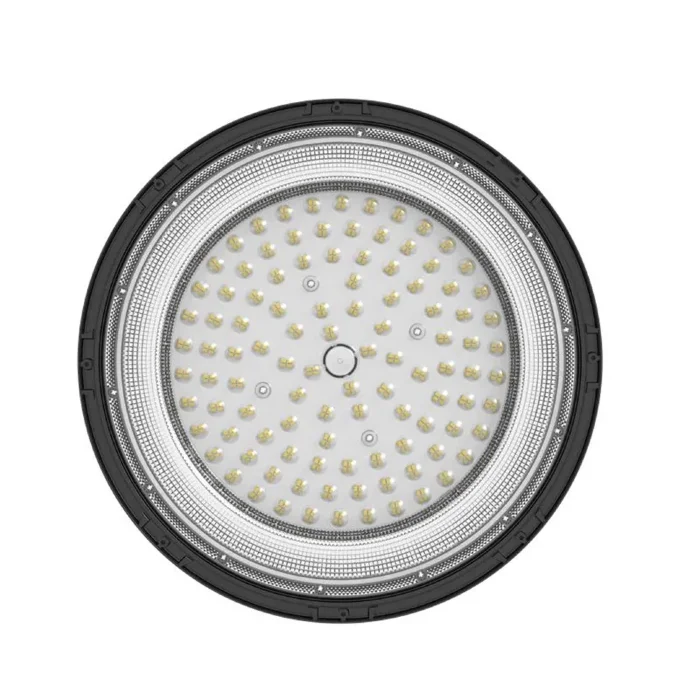 Светильник светодиодный ДСП IB 02 S 200W W 850 BK PC 367х367х91.5мм 200Вт 5000К IP65 High Bay подвес черн. Русский Свет 16090223140