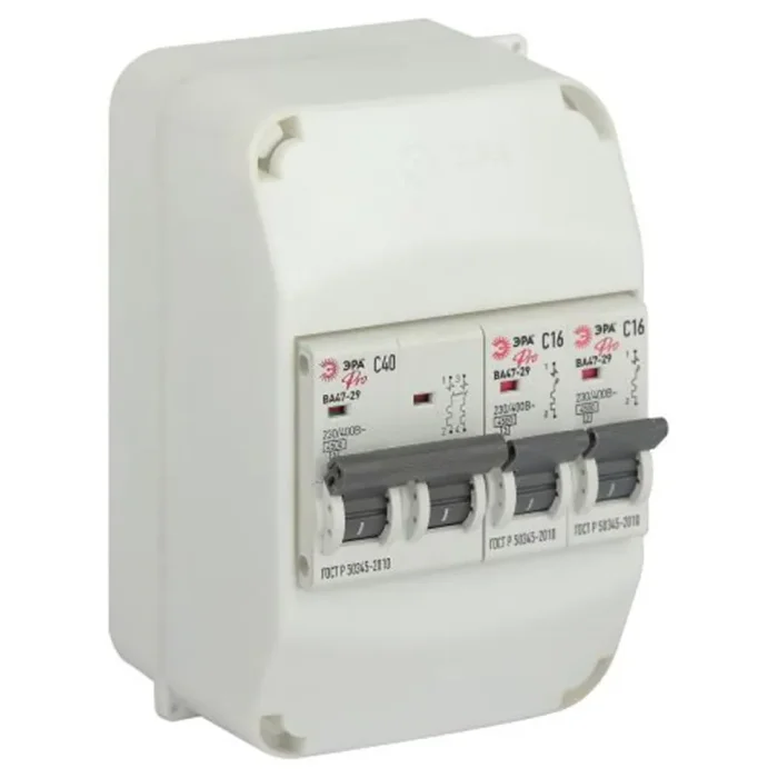 Корпус пластиковый навесной ЭРА SIMPLE КМПн 1/4 IP20 бел. ЭРА Б0062282