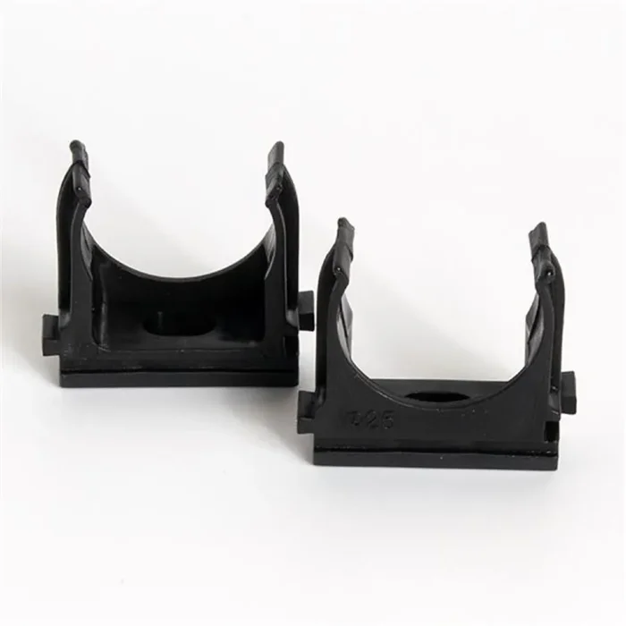 Держатель для труб (клипса) d25мм черн. (уп.100шт) TOKOV ELECTRIC TKE-LC-25-C05/100