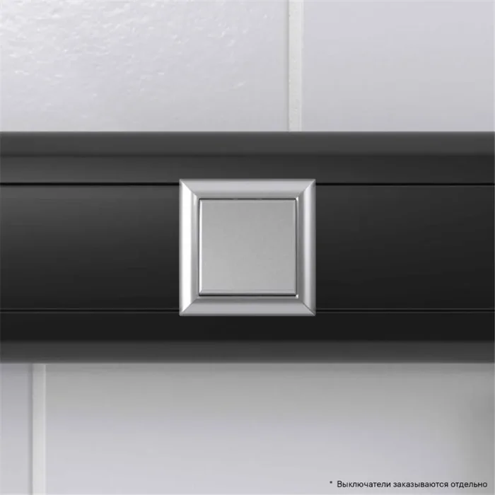 Рамка-суппорт 2мод. Avanti для "In-liner Front" серебр. металлик DKC 4404912