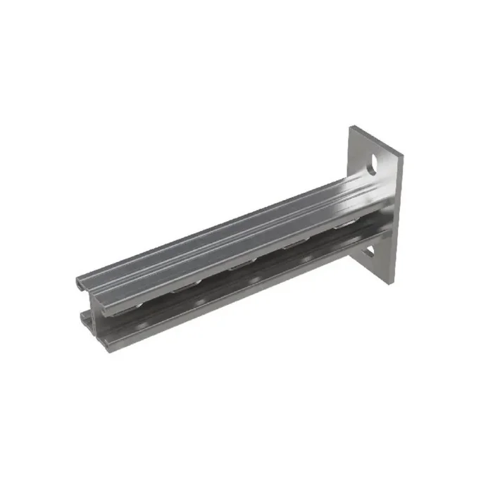 Консоль-Страт двойная усиленная развернутая 41х21 L550 сталь 2.5мм КМ LO32132