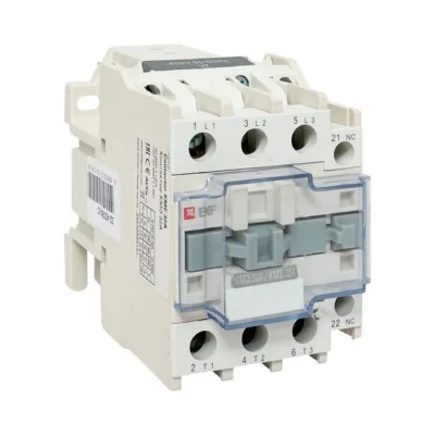 Контактор КМЭ 32А кат. 380В AC 1НЗ EKF ctr-s-32-380-nc