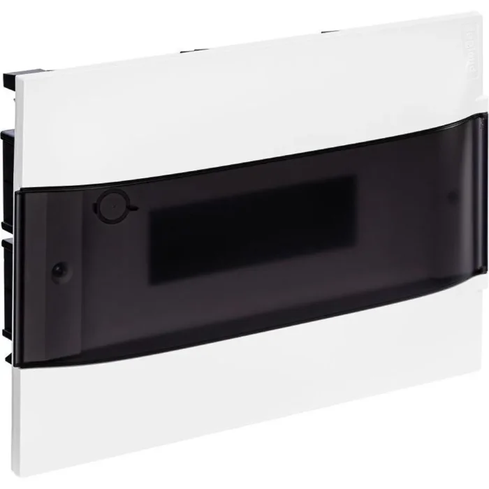 Щиток пластиковый встраиваемый Practibox S 1х12 дым. дверь Leg 135551