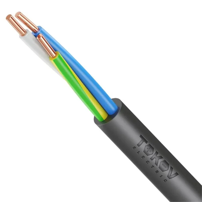 Кабель TOKOV ELECTRIC ВВГнг(А)-LS 3х1.5 ОК (N PE) 0.66кВ (уп.100м) УТ000028595