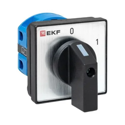 Переключатель кулачковый ПК-1-12 2П 25А "0-1" EKF pk-1-12-25