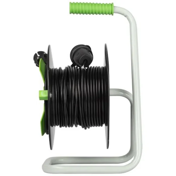 Удлинитель на пластик. катушке 1х15м без заземл. GAZ-2x0.75-15m Greenline ПВС 2х0.75 Эра Б0065096