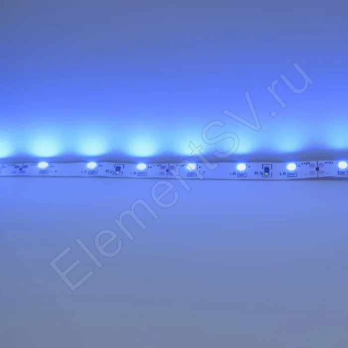 Светодиодная лента Standart PRO class, 3528, 60 led/m, Blue, 12V, IP20