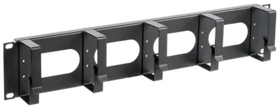 Органайзер кабельный 19 дюйм 2U 5 колец черн. ITK CO05-2M5RM