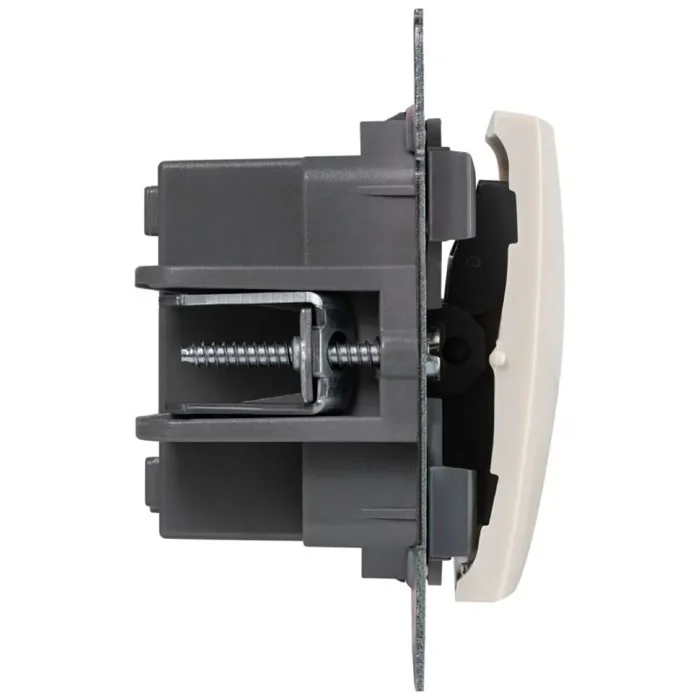 Переключатель перекрестный 1-кл. СП Valena 10А IP31 механизм сл. кость (DIY-упак.) IEK 695608