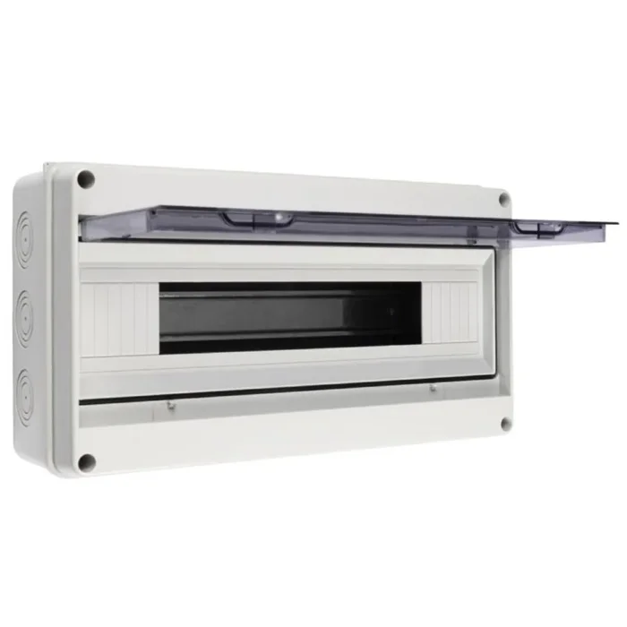 Бокс модульный накладной PDB/W 4018 GR (ЩРН-ПГ-18) IP65 пластик. Pro JazzWay 5072121