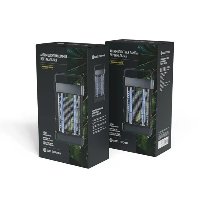 Светильник антимоскитный 2х6Вт/220В вертикал. на площадь S=60кв.м ЧЕТЫРЕ СЕЗОНА 71-0096-F