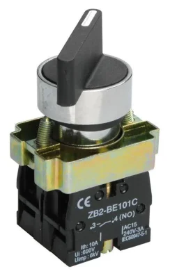 Переключатель LAY5-BJ33 на 3 полож. 2НО черн. I-O-II дл. ручка KARAT IEK BSW70-BJ-3-K02