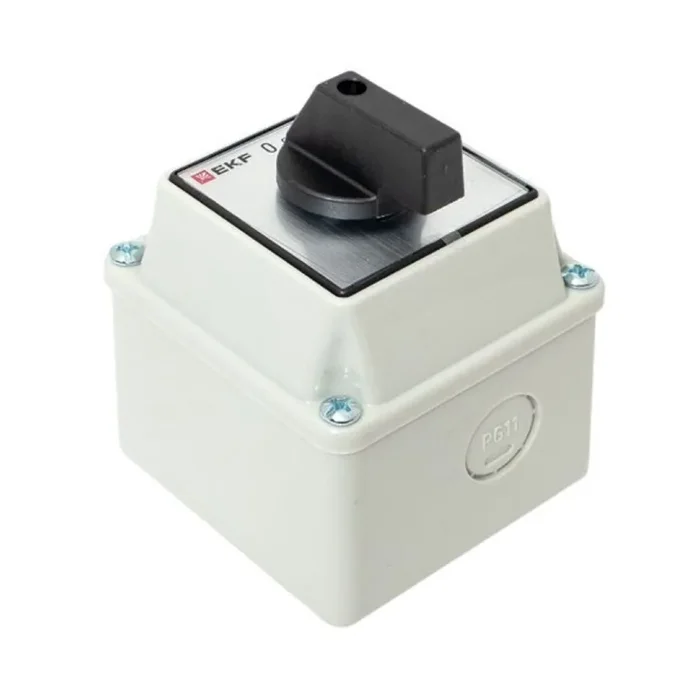 Переключатель кулачковый ПК-3-13 3П 25А "ВКЛ-ВЫКЛ" IP54 EKF pk-3-13-25