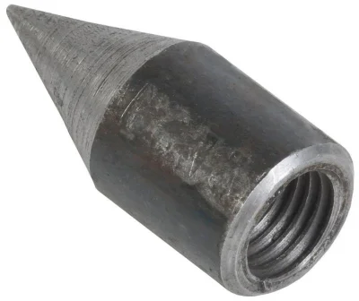 Наконечник заземления d16мм сталь IEK ZNZ10-10-016