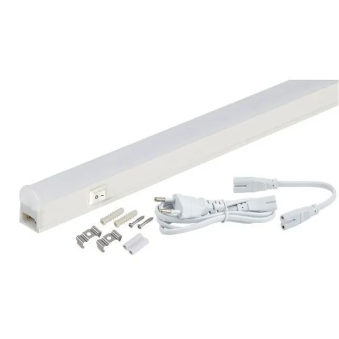 Светильник светодиодный LLED-01-08W-4000-W 8Вт 4000K L572мм линейный с выключателем Эра Б0017425