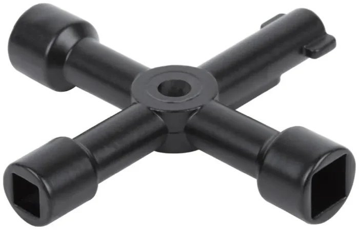 Ключ универсальный для электрошкафов 4-в-1 FIT 60105