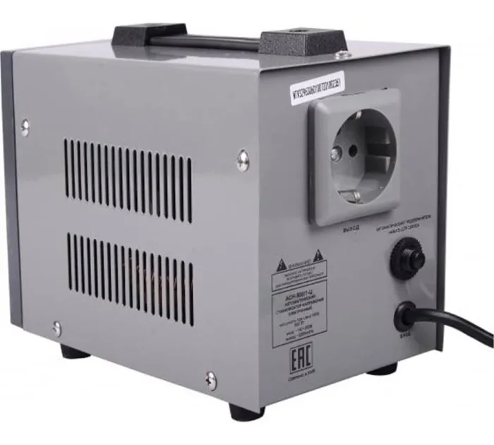 Стабилизатор напряжения АСН-500/1-Ц 1ф 0.5кВт IP20 релейный Ресанта 63/6/1