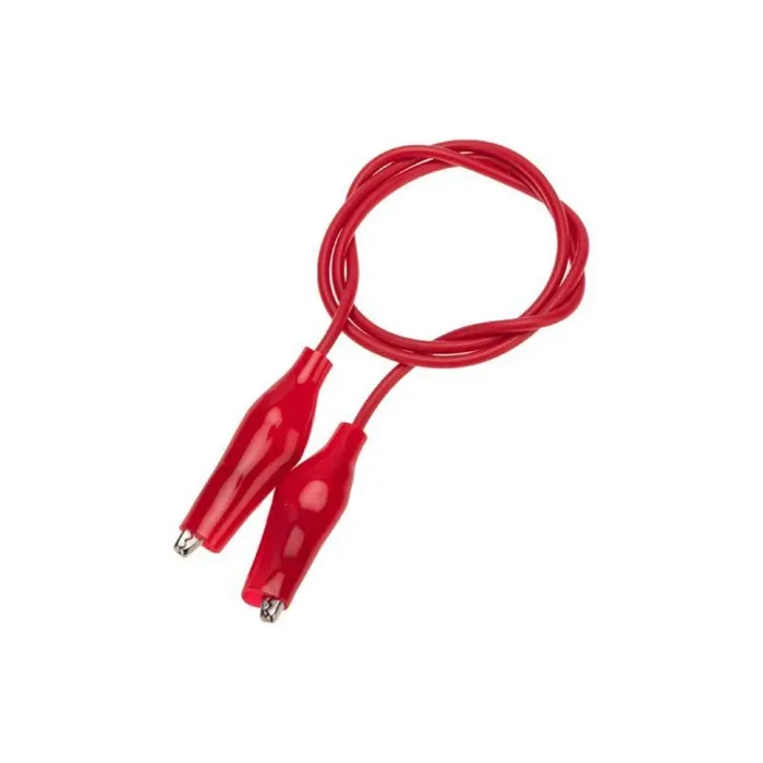 Зажим &quot;крокодил&quot; 5А 40мм с проводом 10 пар Rexant 16-0036