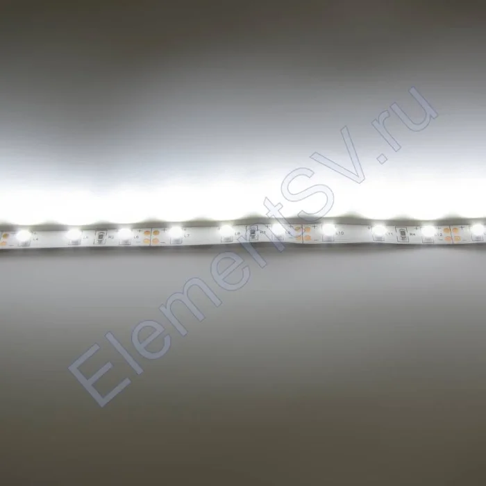 Светодиодная лента LUX сlass , 3528, 60 led/m, White,12V, C64, IP20