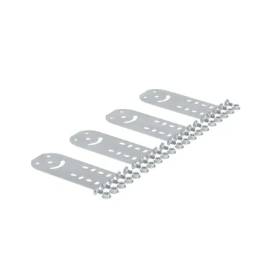 Пластина крепежная GSV H80 (4шт) в комплекте с крепежными элементами для монтажа DKC 30014K