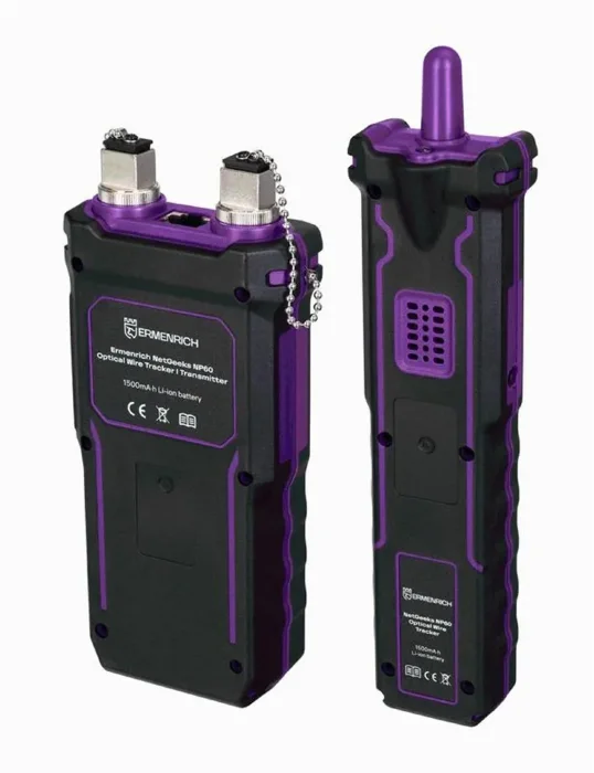 Тестер кабельный многофункциональный NetGeeks NP60 фиолет. Ermenrich 84551