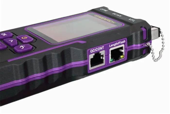 Тестер кабельный многофункциональный NetGeeks NP60 фиолет. Ermenrich 84551