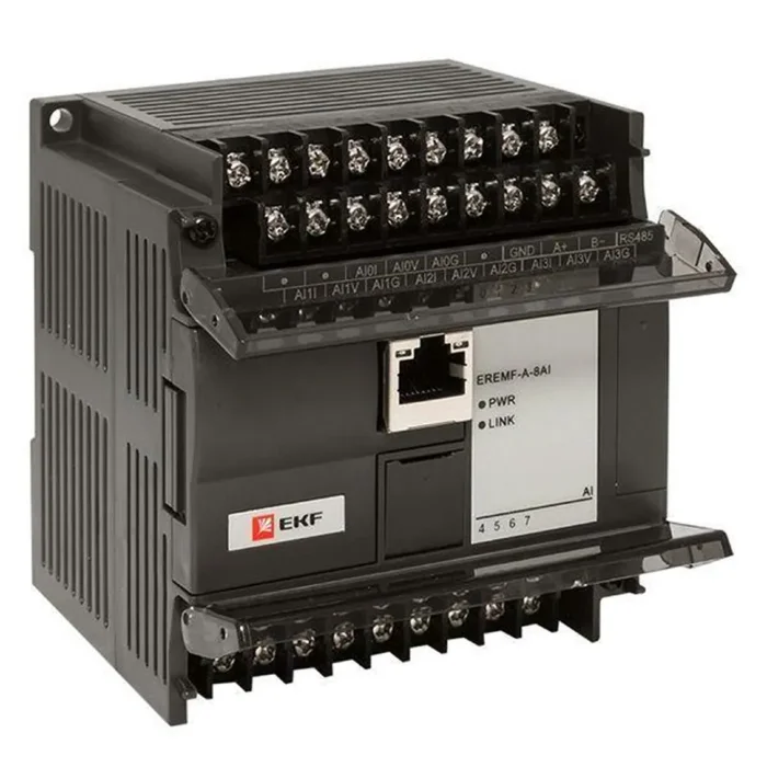 Модуль аналогового ввода EREMF 8 PRO-Logic (без поверки) EKF EREMF-A-8AI