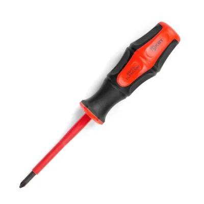 Отвертка диэлектрическая &quot;Профи&quot; PH/FL1х80 КВТ 79776
