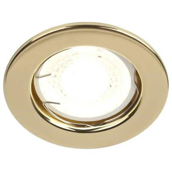 Светильник точечный ST1 GD 50Вт MR16 12В штампован. зол. ЭРА C0043798