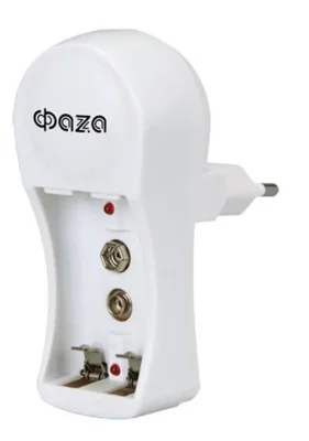 Устройство зарядное B-50 Ni-Cd/Ni-MH (2хAA/2хAAA/1х9В &quot;Крона&quot;) индикатор зарядки складывающ. вилка ФАZА 2858726