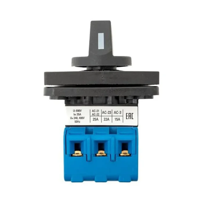 Переключатель кулачковый ПК-2-13 3П 25А "ВКЛ-ВЫКЛ" EKF pk-2-13-25