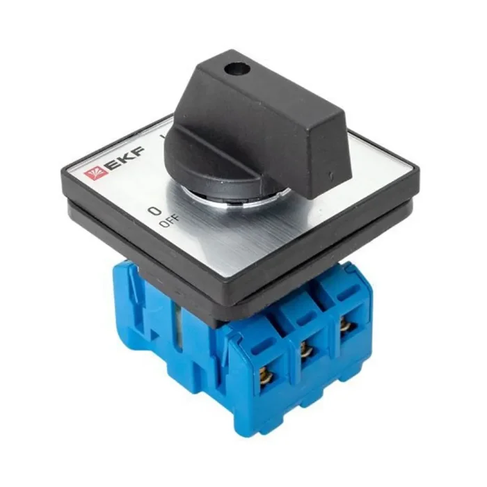Переключатель кулачковый ПК-2-13 3П 25А "ВКЛ-ВЫКЛ" EKF pk-2-13-25