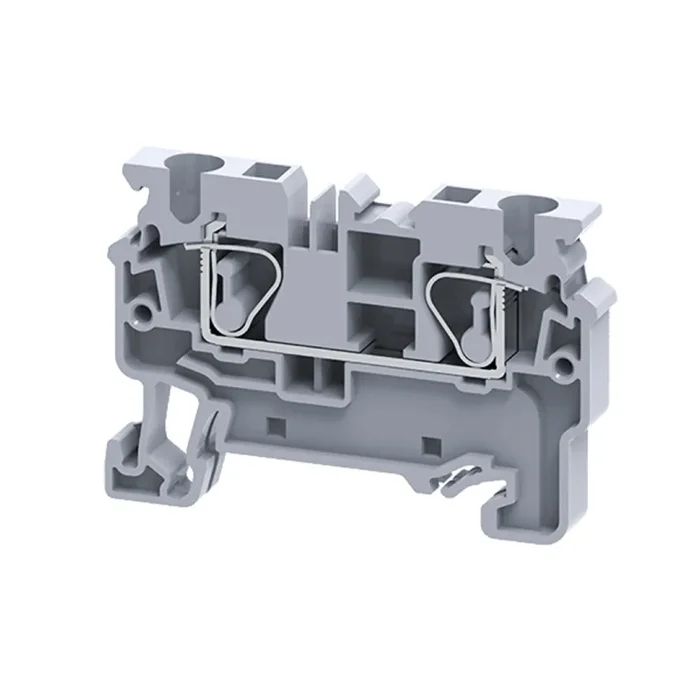 Клемма проходная пружинная OptiClip CX-4-I-32A-(0.2-4) сер. КЭАЗ 289713