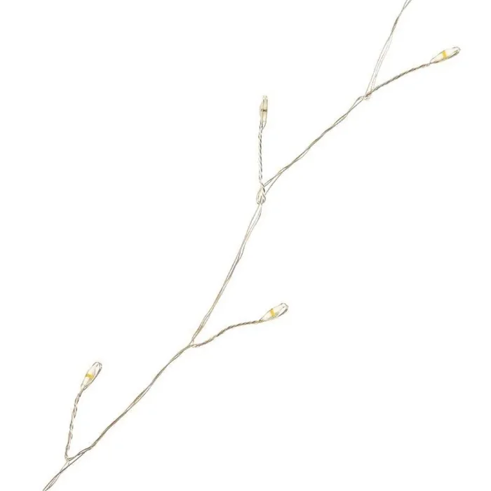 Гирлянда светодиодная "Роса "Фейерверк" 20м 500LED тепл. бел. 7.2Вт IP20 с контроллером на катушке Neon-Night 303-446