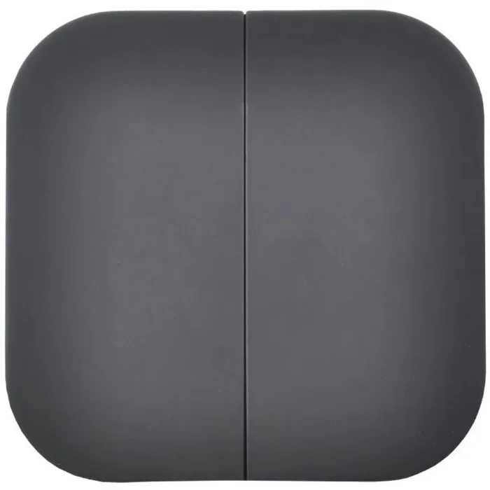 Выключатель 2-кл. ОП GLORY ВС20-2-0-ХЧм 10А черн. матов. IEK EVH20-K02M-10