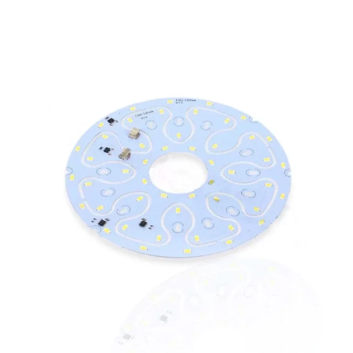 Светодиодная матрица 5730, 24+24 led, 220V, 12+12W, Ф185/161mm, D202, white