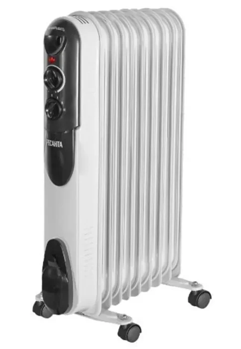 Радиатор масляный 9 секц. 2000Вт ОМПТ- 9Н Ресанта 67/3/4